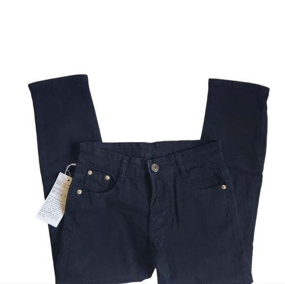 Fredd Marshall Kids's Distresed Black Jeans - Picture 1 of 13